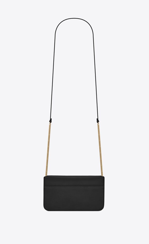 CASSANDRE PHONE HOLDER IN SMOOTH LEATHER
