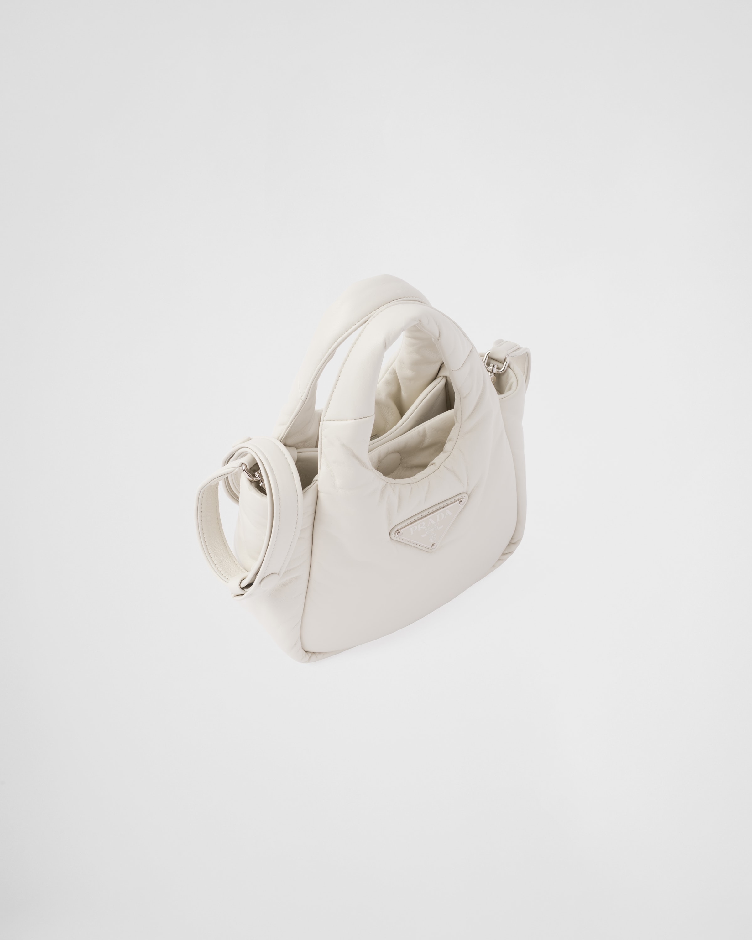 Small padded Prthtada Soft nappa-leather bag