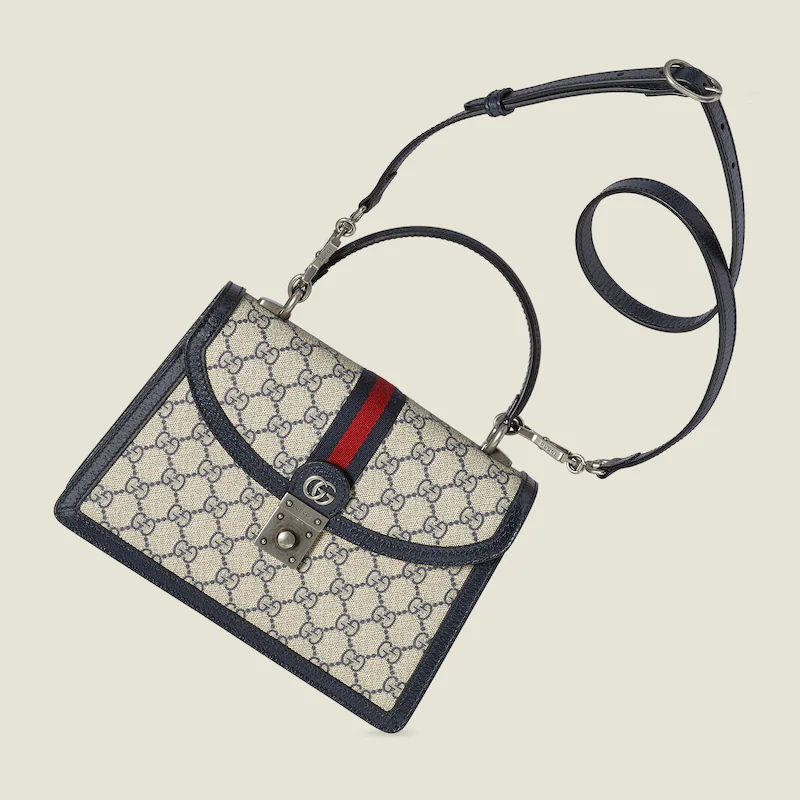 OPHIDIA  SMALL TOP HANDLE BAG