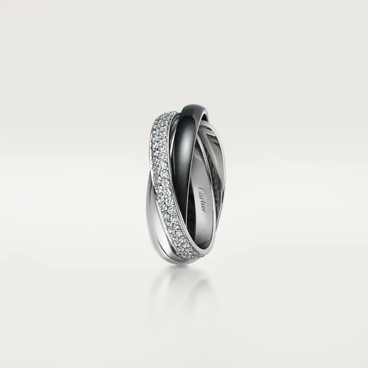 TRINITY RING, CERAMIC, SM