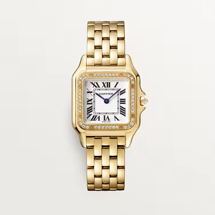 PANTHERE DE CARTIER WATCH MEDIUN MODEL & JUSTE UN CLOU BRACELET