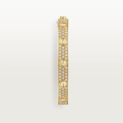 LOVE BRACELET, DIAMOND-PAVED