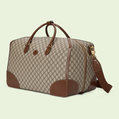 LARGE DUFFLE BAG WITH INTERLOCKING G