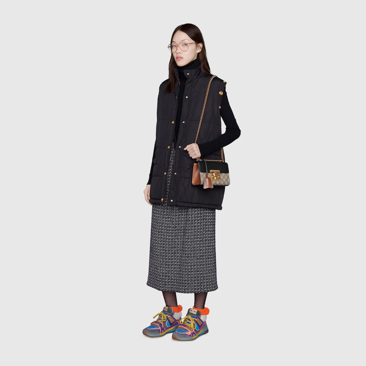 PADLOCK SMALL  SHOULDER BAG