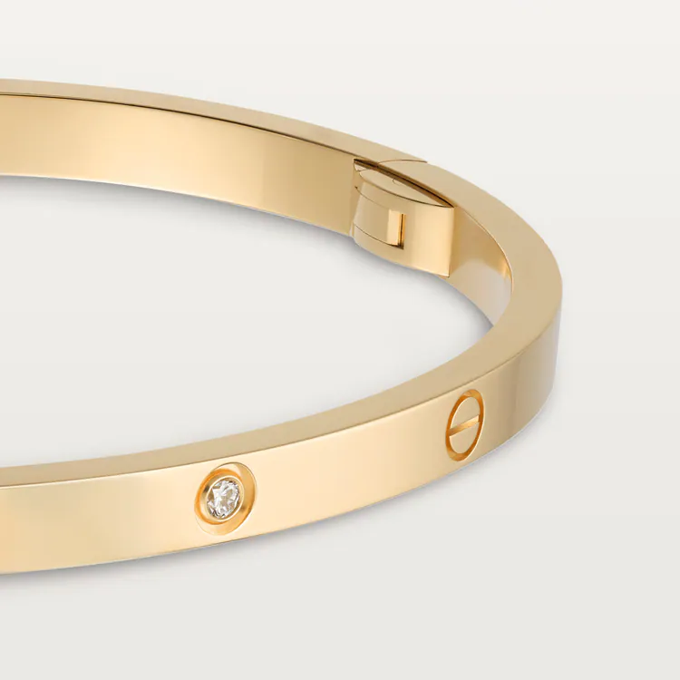LOVE BRACELET, SMALL MODEL, 6 DIAMONDS