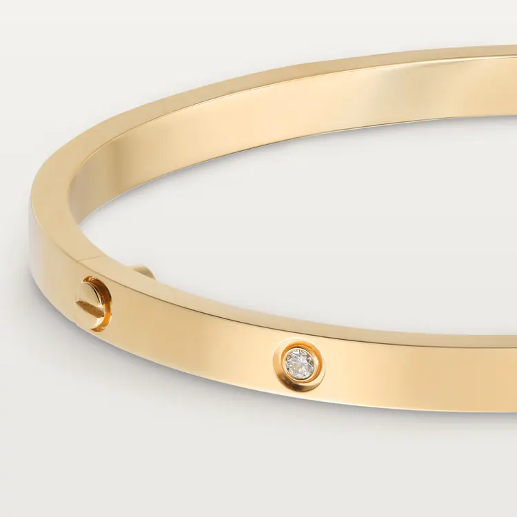 LOVE BRACELET, SMALL MODEL, 6 DIAMONDS