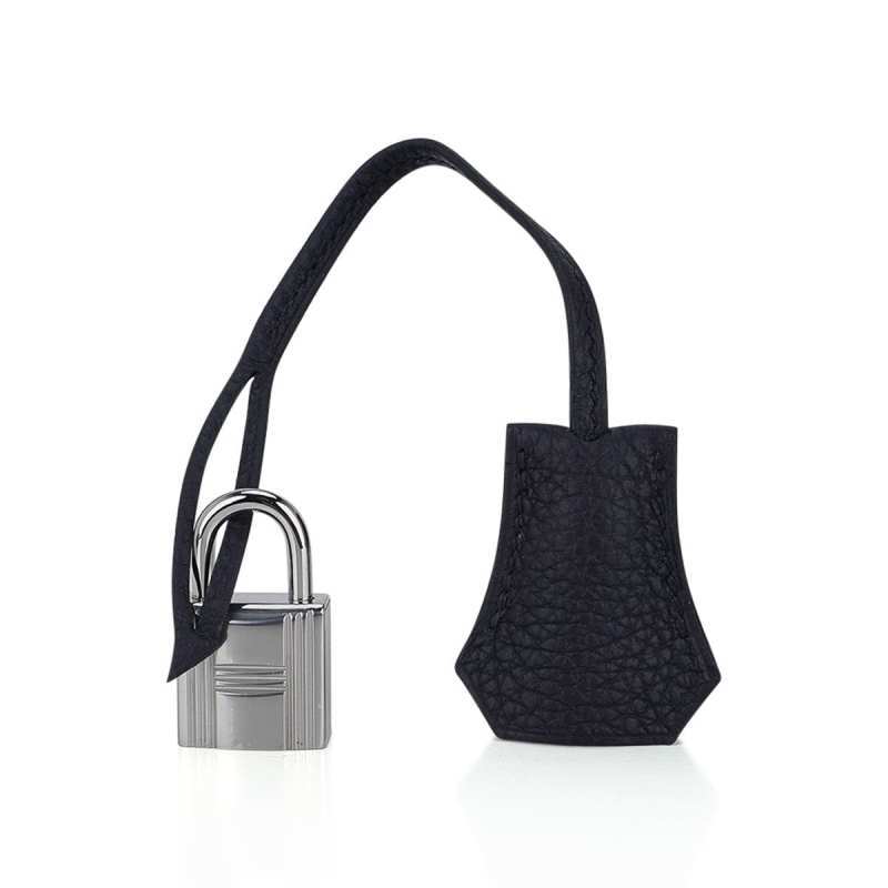 Birkin 25 Bag Black Togo Leather with Palladium Hardware