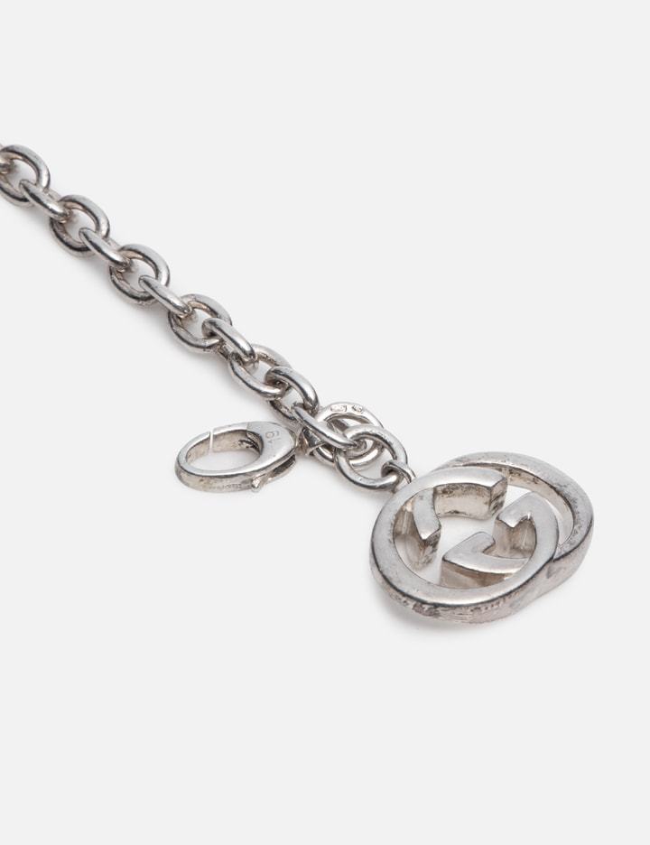 INTERLOCKING SILVER BRACELET