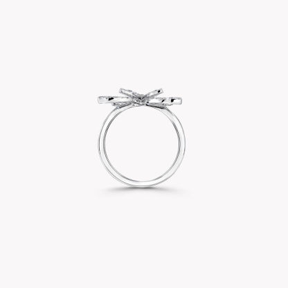 Butterfly Silhouette Diamond Mini Ring