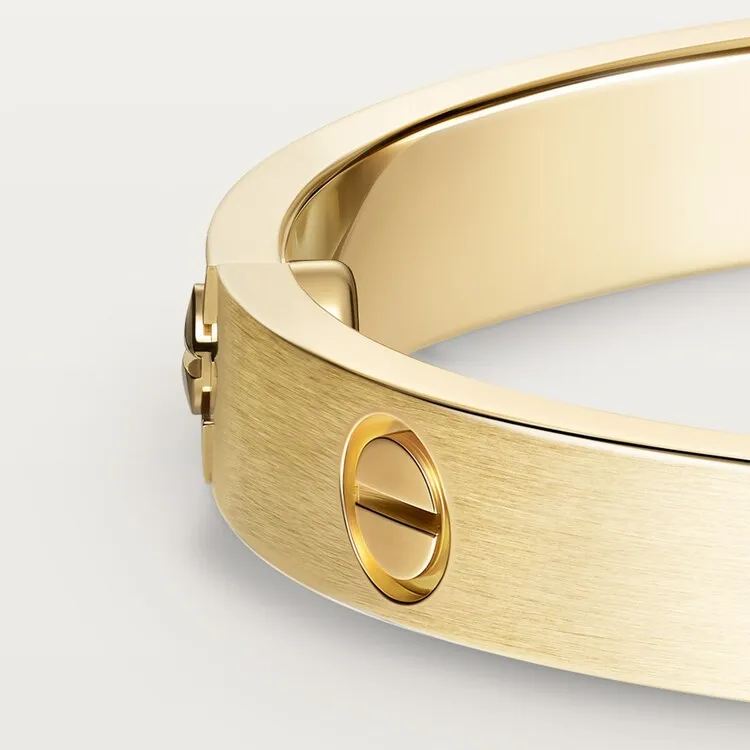 LOVE BRACELET, CLASSIC MODEL, BRUSHED & JUSTE UN CLOU BRACELET, CLASSIC MODEL