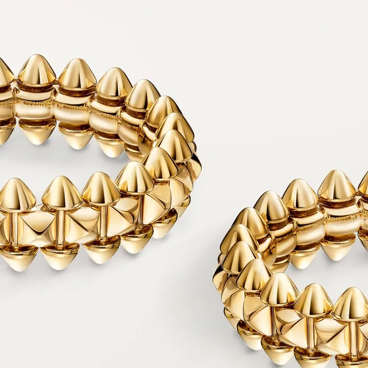 3‑Piece Clash De Yellow Gold Jewelry