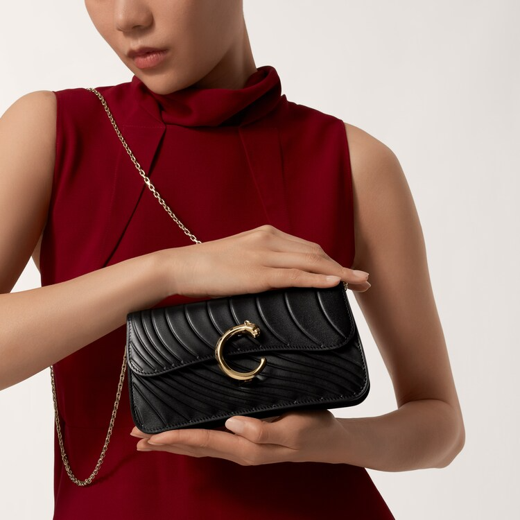 Mini model chain bag, Panthère C de Cartier