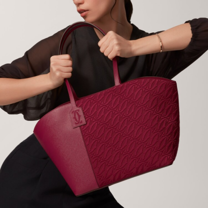 Tote bag, C de Cartier