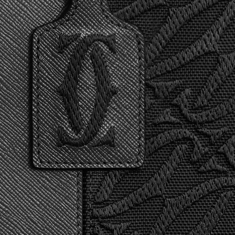 Tote bag, C de Cartier black