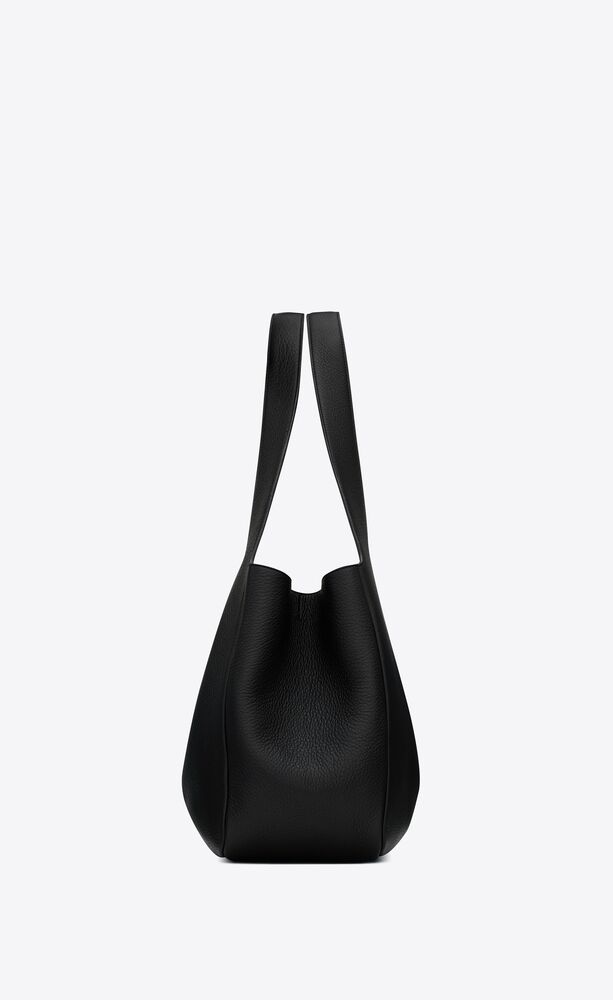 LE 5 À 7 BEA IN GRAINED LEATHER