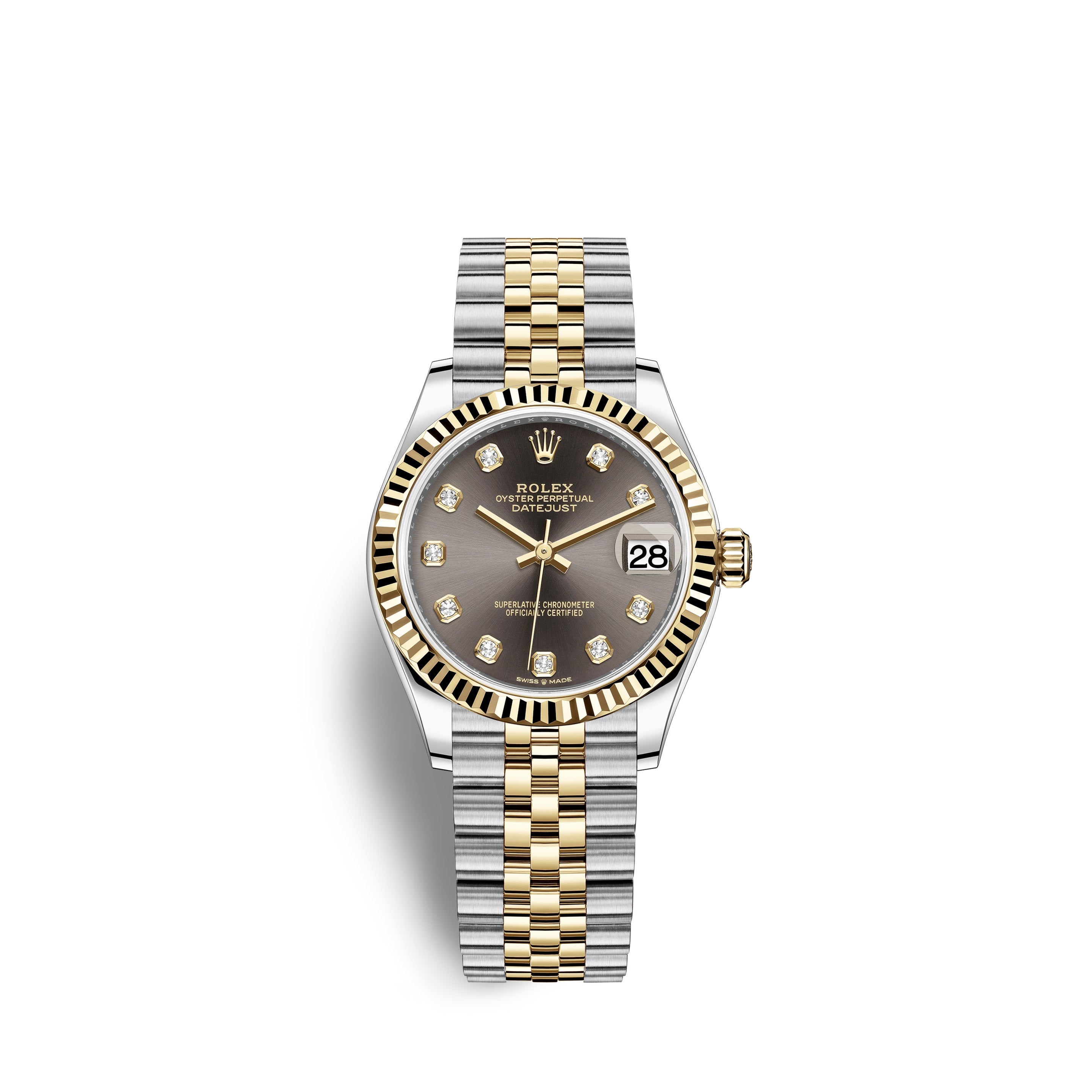 Datejust 31, Oystersteel and 18k Yellow Gold, Ref# 278273-0022