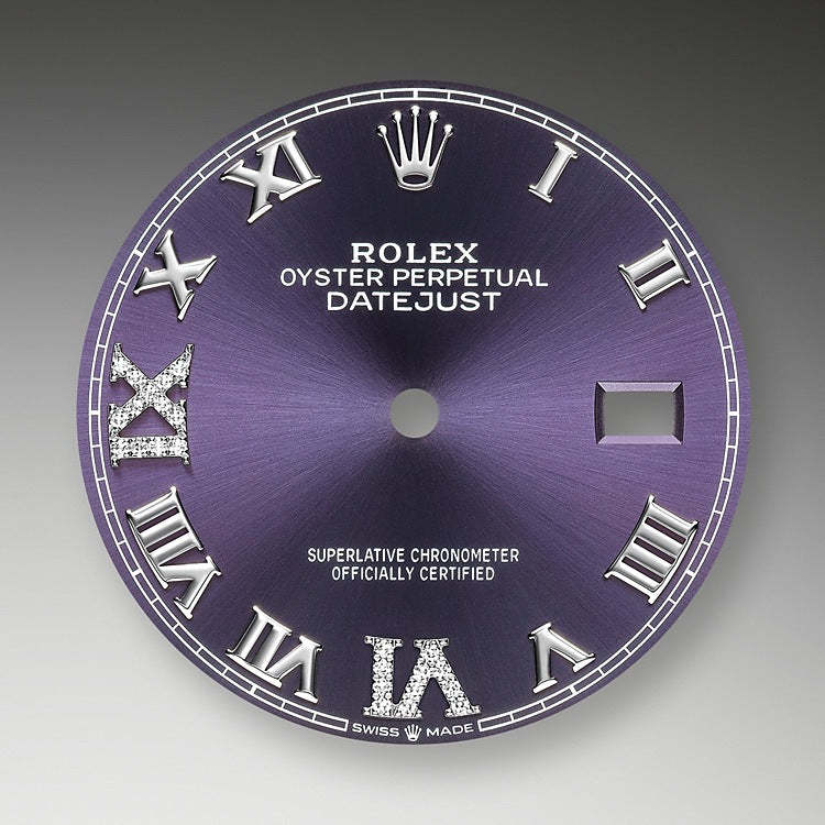 Datejust 36, Stainless Steel and 18k White Gold, 36mm, Ref# 126234-0022