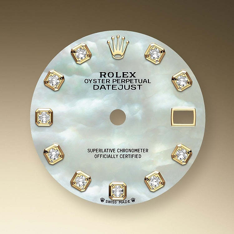 Lady-Datejust 28, 18k Yellow Gold, Ref# 279178-0025