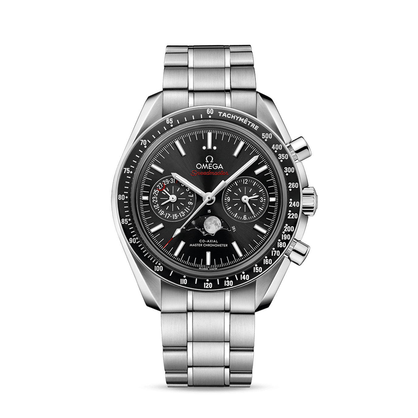 Speedmaster MOONPHASE CO‑AXIAL MASTER CHRONOMETER MOONPHASE CHRONOGRAPH Ref# 304.30.44.52.01.001