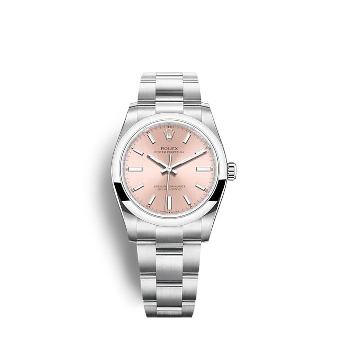Oyster Perpetual 34 Oystersteel Ref# 124200-0004