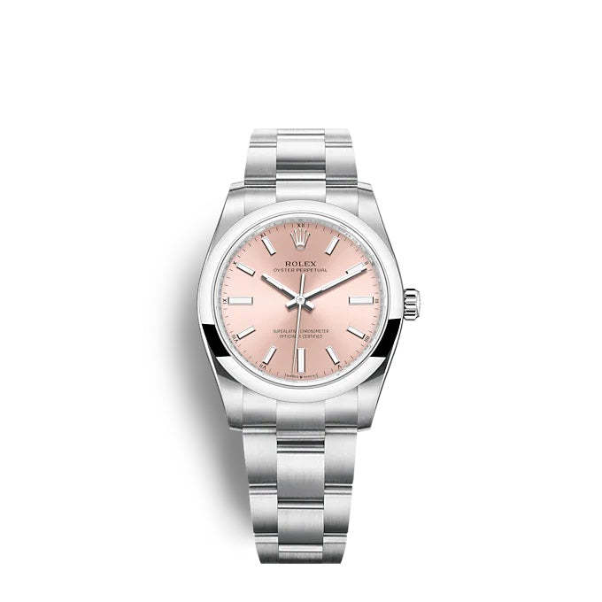 Oyster Perpetual 34 Oystersteel Ref# 124200-0004