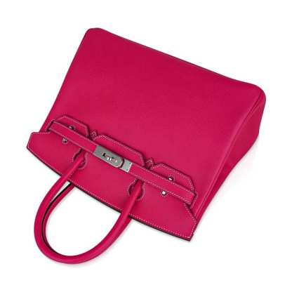 Birkin 30 Bag Rose Tyrien Candy Epsom Limited Edition Palladium