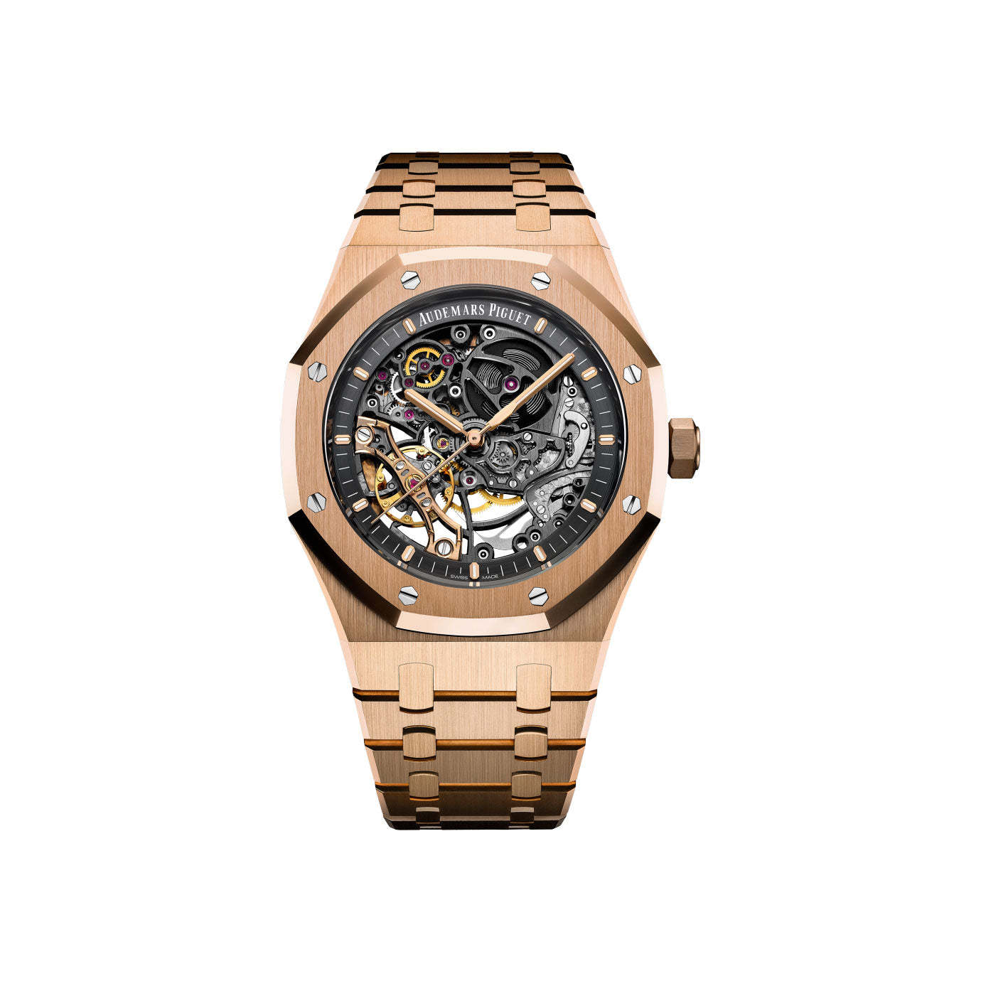 Royal Oak DOUBLE BALANCE WHEEL OPENWORKED Ref# 15407OR.OO.1220OR.01