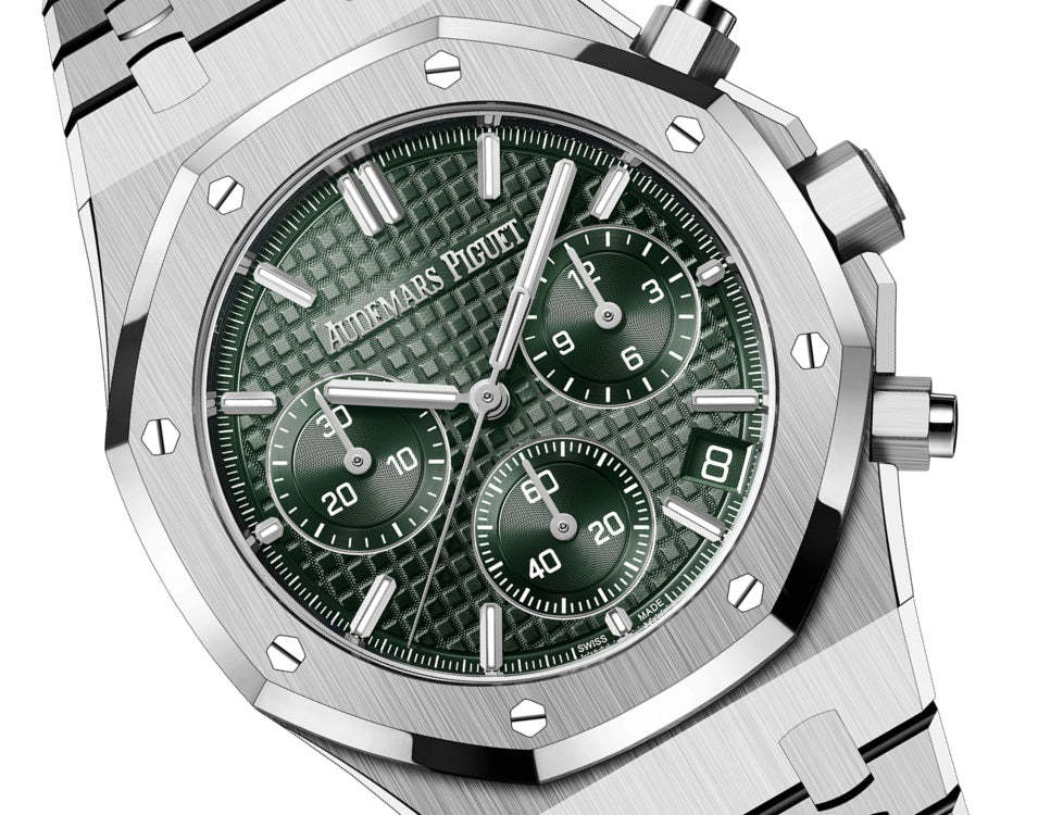 Royal Oak SELFWINDING CHRONOGRAPH "50TH ANNIVERSARY" Ref# 26240ST.OO.1320ST.04