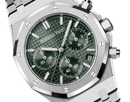 Royal Oak SELFWINDING CHRONOGRAPH "50TH ANNIVERSARY" Ref# 26240ST.OO.1320ST.04