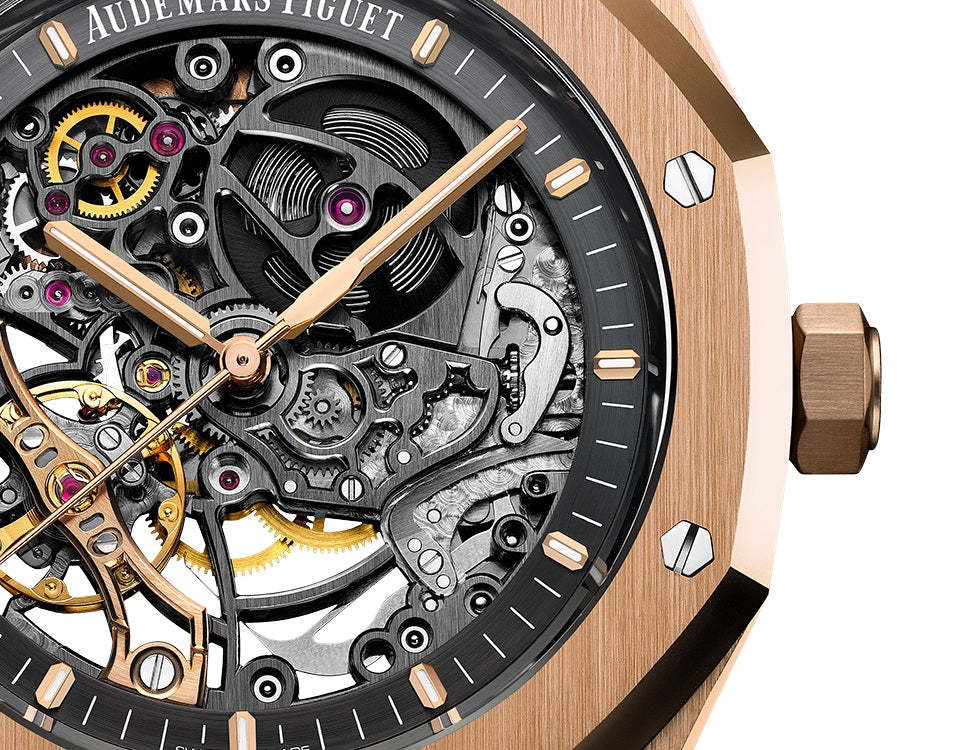Royal Oak DOUBLE BALANCE WHEEL OPENWORKED Ref# 15407OR.OO.1220OR.01