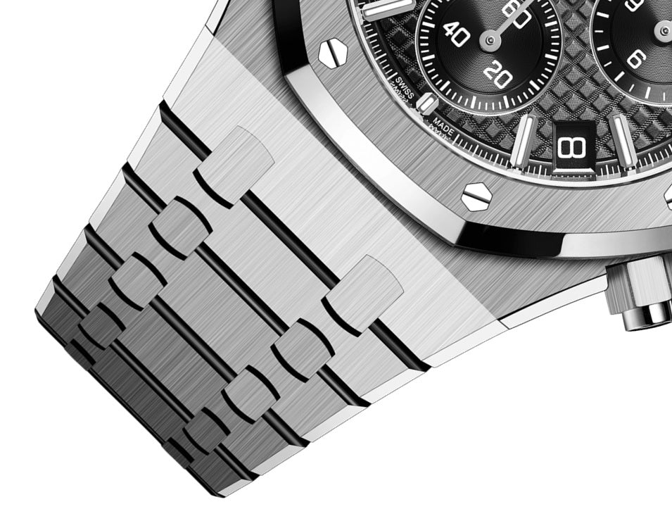 Royal Oak SELFWINDING CHRONOGRAPH "50TH ANNIVERSARY" Ref# 26240ST.OO.1320ST.02
