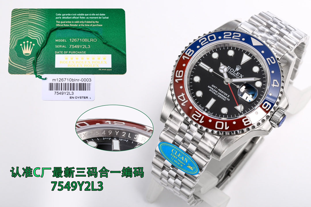G9   GMT-Master II---126710BLRO-0001---40mm