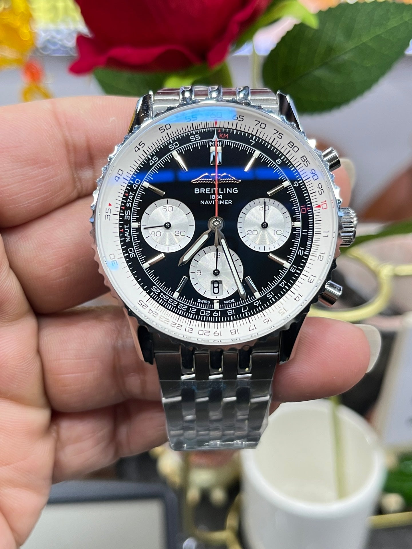 H1   Navitimer B01---AB0138211B1A1---43mm