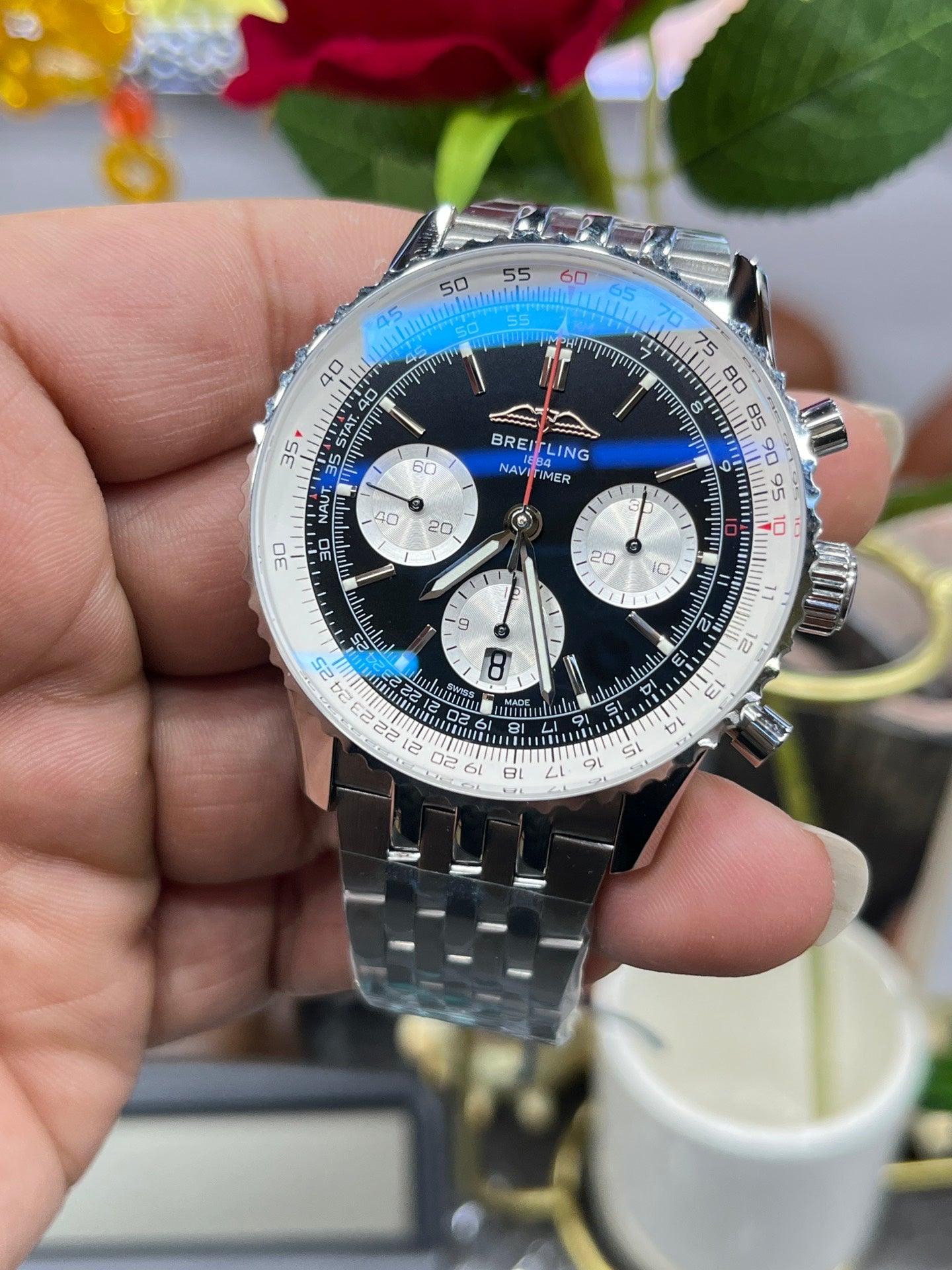 H1   Navitimer B01---AB0138211B1A1---43mm
