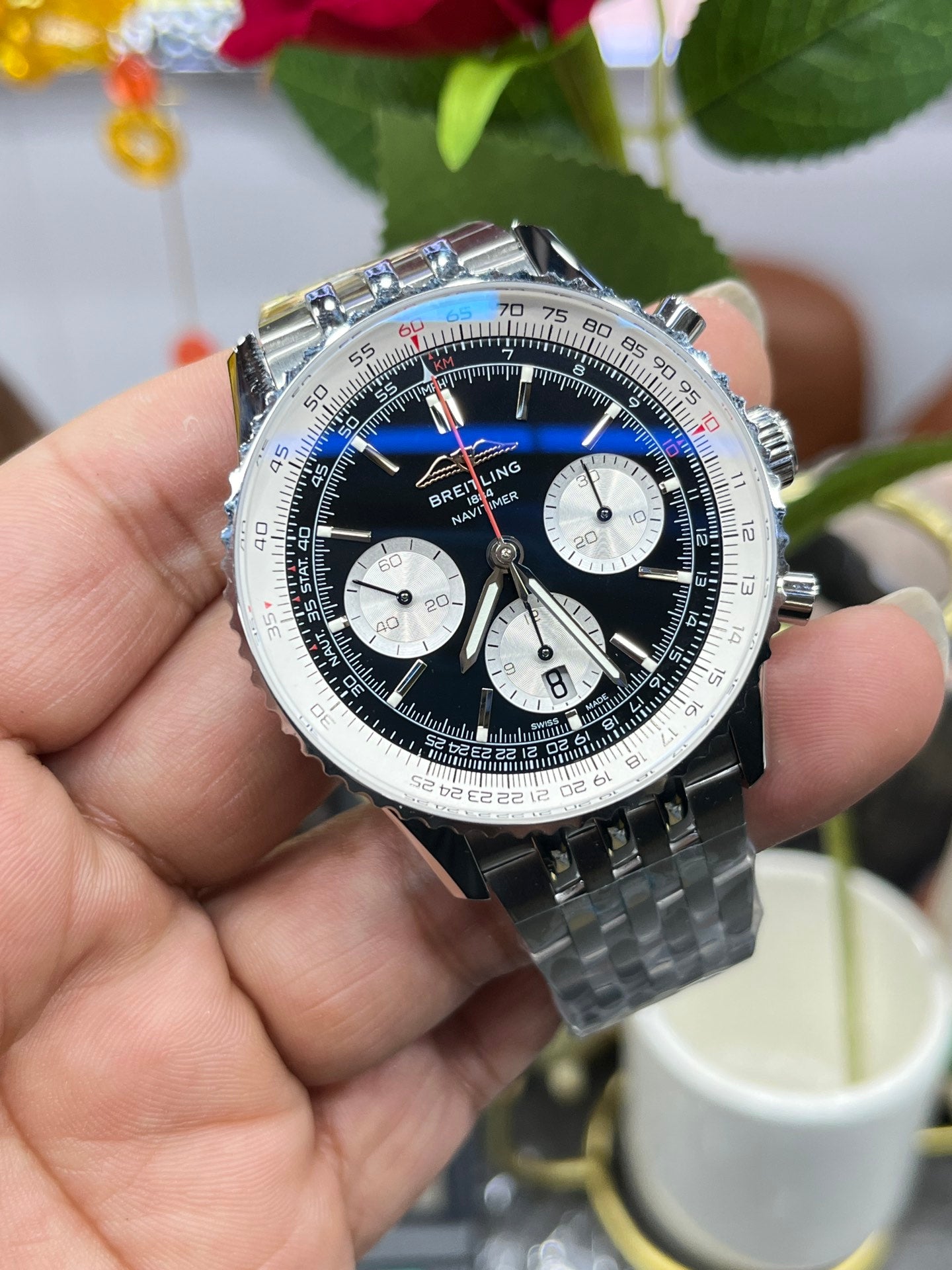 H1   Navitimer B01---AB0138211B1A1---43mm