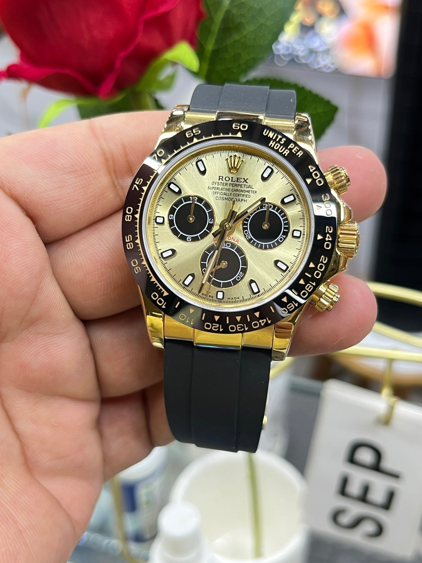 D5   Daytona--- 116518LN-0048---40mm