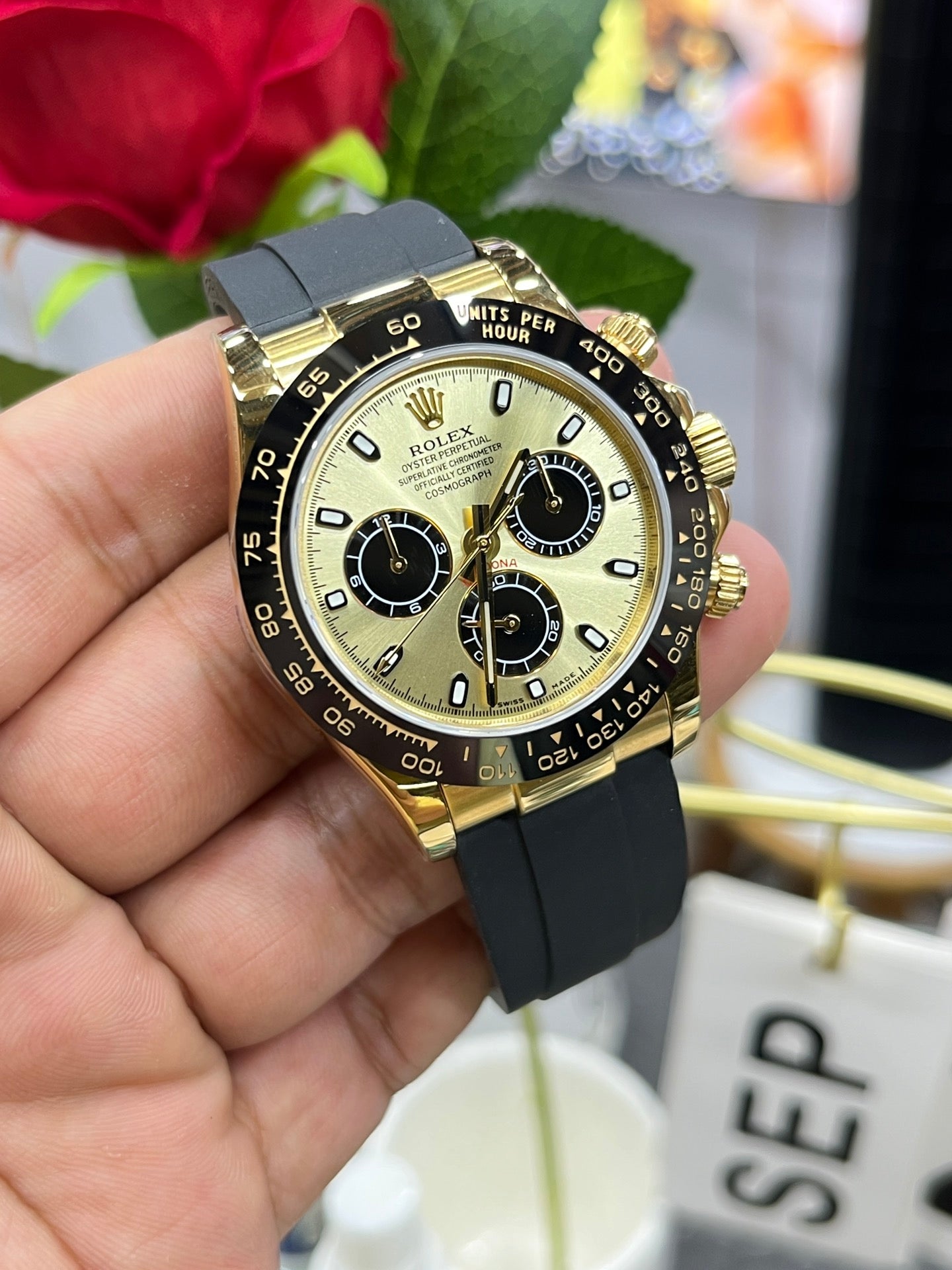 D5   Daytona--- 116518LN-0048---40mm
