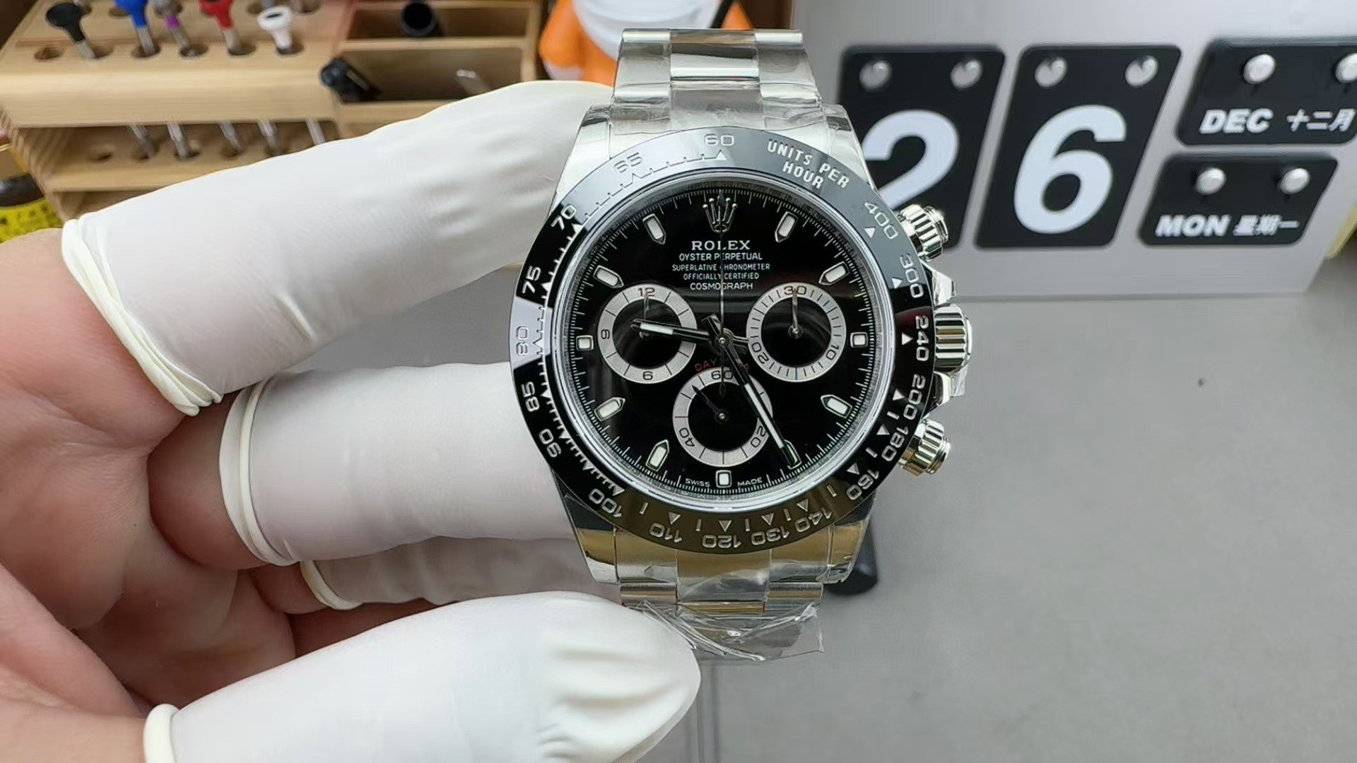 D12   Daytona--- M116500LN-0002---40mm