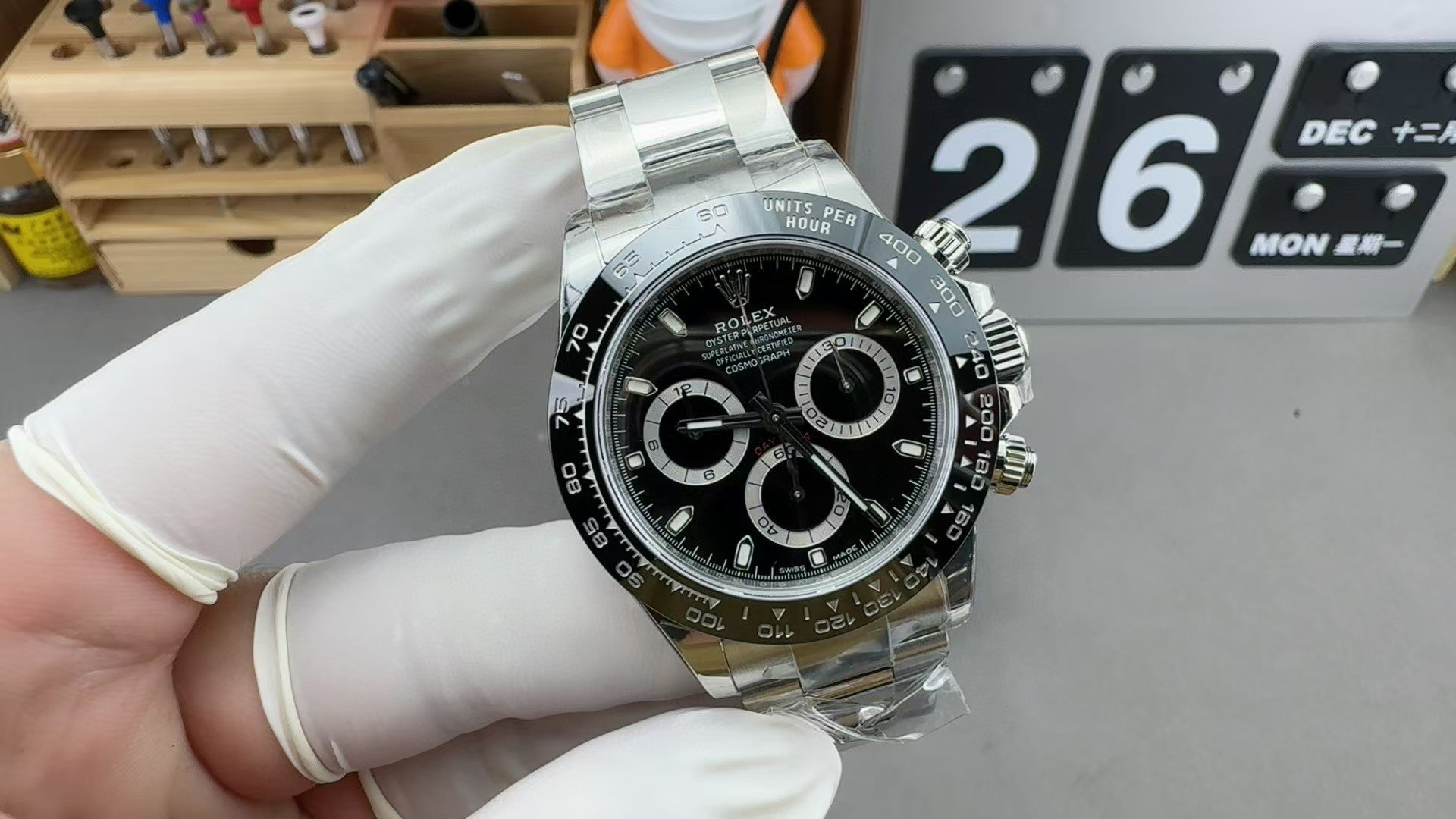 D12   Daytona--- M116500LN-0002---40mm