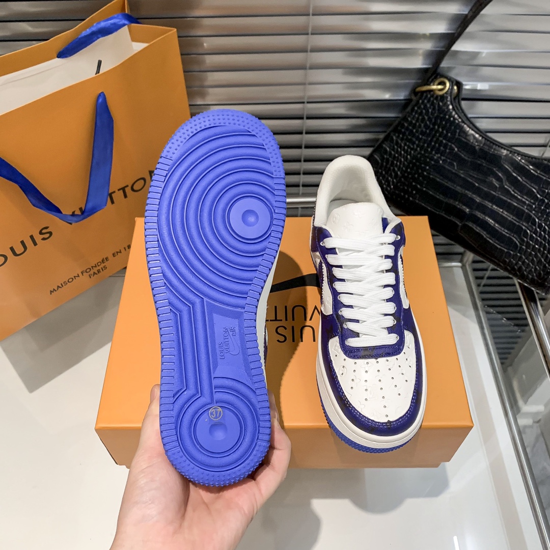 Air Force 1 Low "Virgil Abloh - White/Blue" sneakers