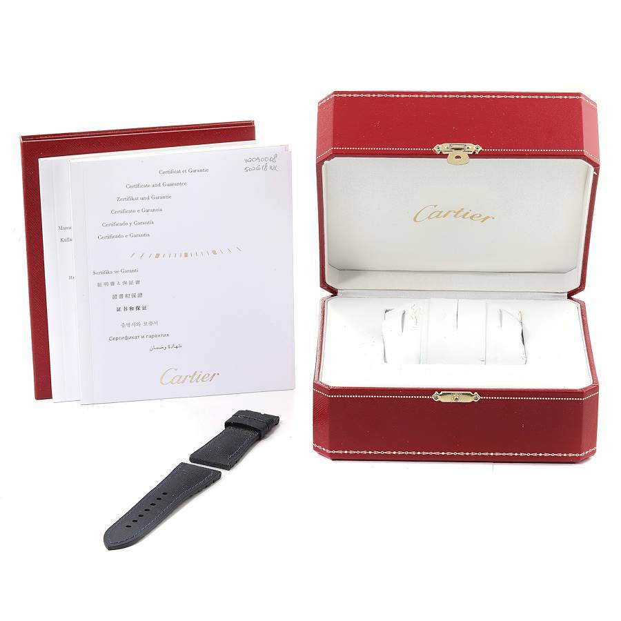 CALIBRE DE CARTIER CERTIFIED DIVING WATCH