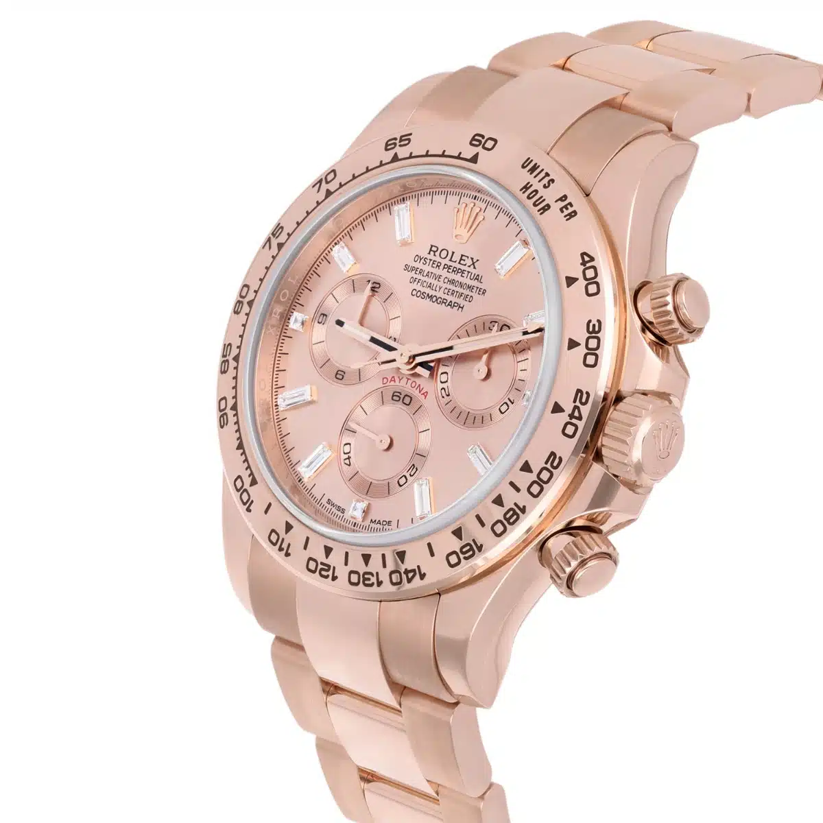 (12A Top-Tier Version) Cosmograph Daytona Rose Gold Watch 116505-0017