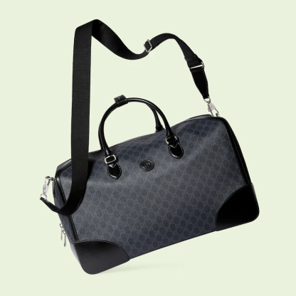 LARGE DUFFLE BAG WITH INTERLOCKING G