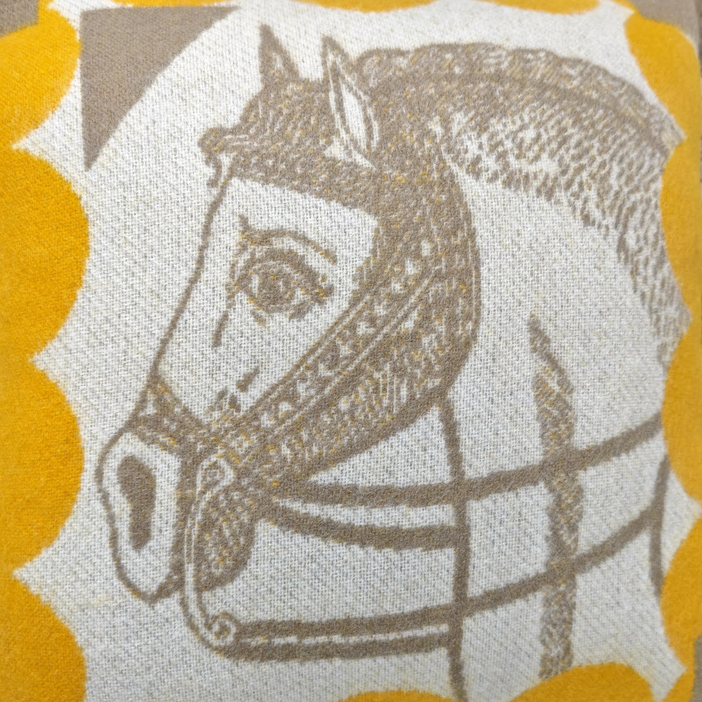 Herthtmès New Cashmere Blanket [Cheval Joker Cushion/Throw Pillow]