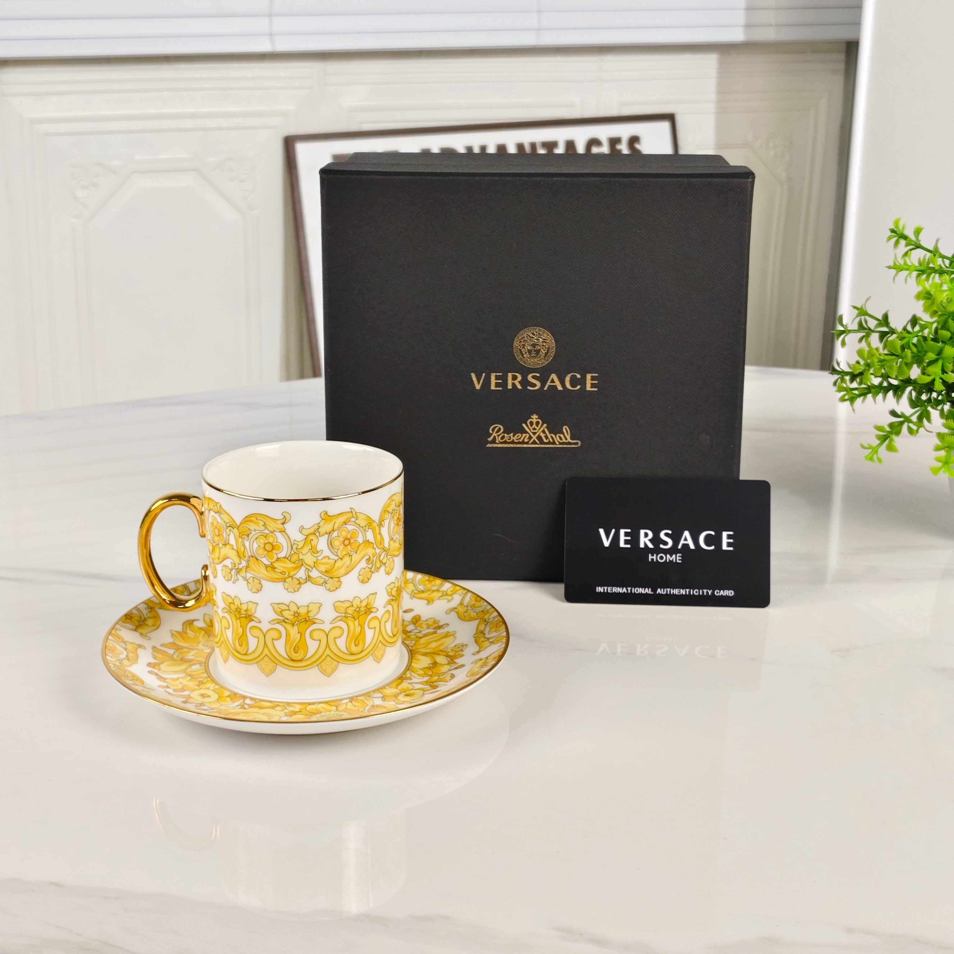 Verthtsace Cup and Saucer