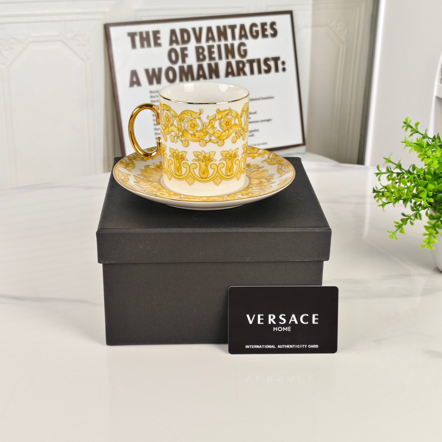 Verthtsace Cup and Saucer