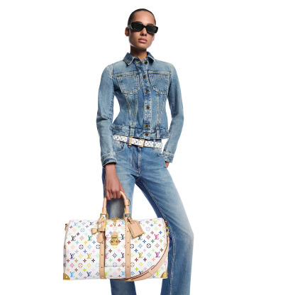 Lv X Tm Keepall Bandoulière 45 Travel Bag M13742