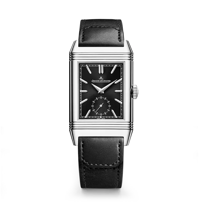 Reverso Tribute Duoface Small Seconds 47 x 28.3 mm, Stainless steel, Manual winding