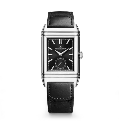 Reverso Tribute Duoface Small Seconds 47 x 28.3 mm, Stainless steel, Manual winding