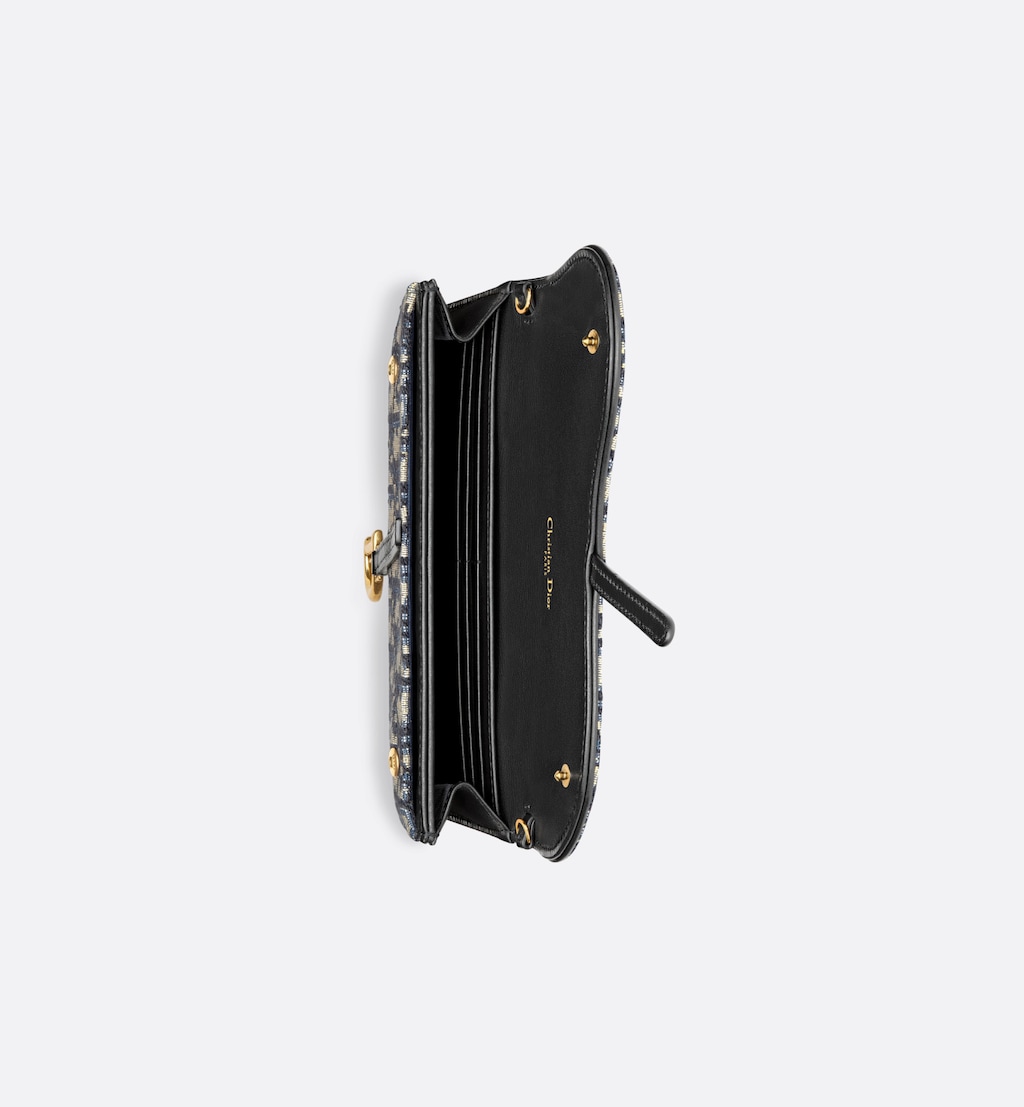 Long Saddle Wallet with Chain